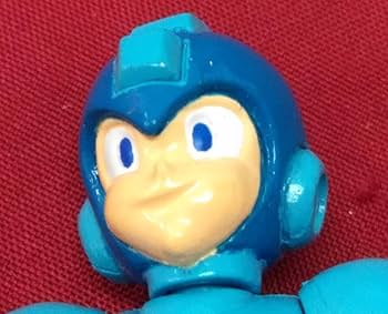 Amazon.co.jp: 2点 カプコンロックマン ブルース フィギュア 青